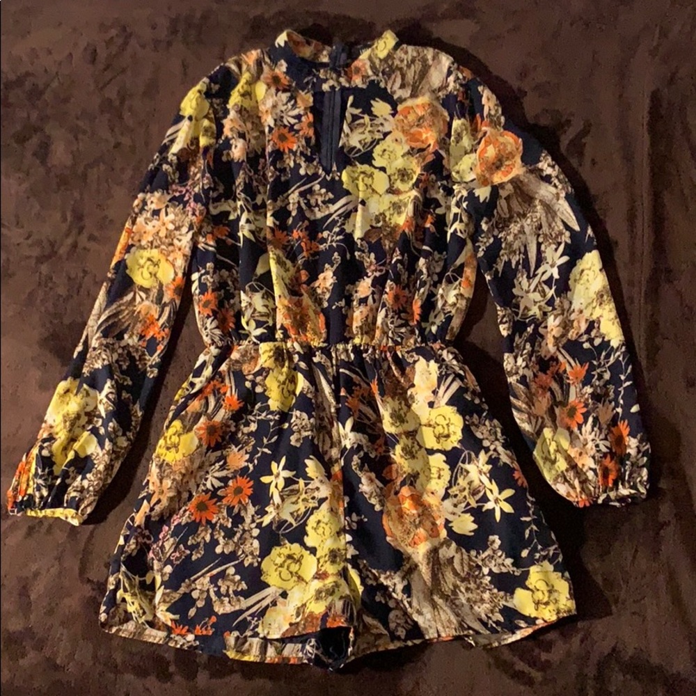 Urban Outfitters Floral Romper